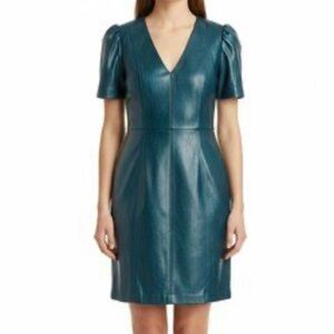 Ann Taylor Deep Teal Midi Dress